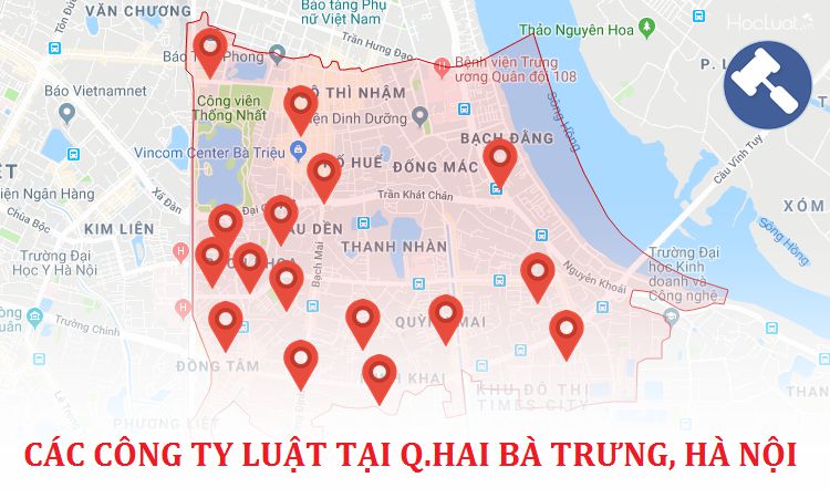 Các công ty luật tại quận Hai Bà Trưng, TP. Hà Nội