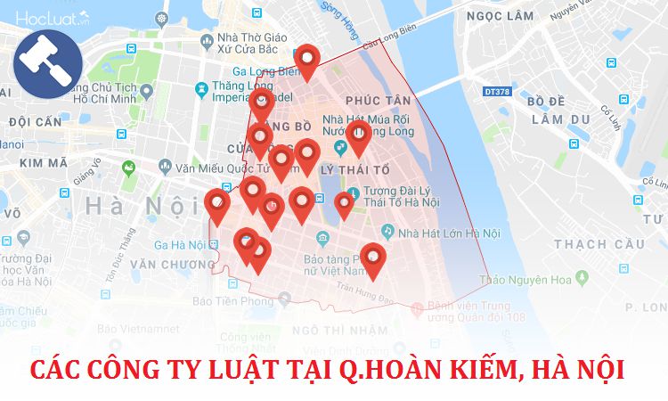 Các công ty luật tại quận Hoàn Kiếm, TP. Hà Nội