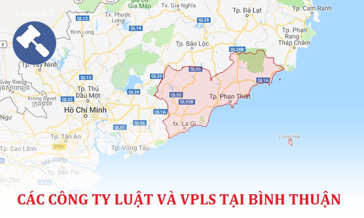 Các công ty luật, văn phòng luật sư tại Bình Thuận
