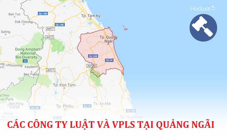 Các công ty luật, văn phòng luật sư tại Quảng Ngãi