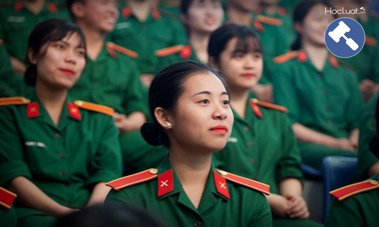 Trường quân đội tuyển thí sinh nữ