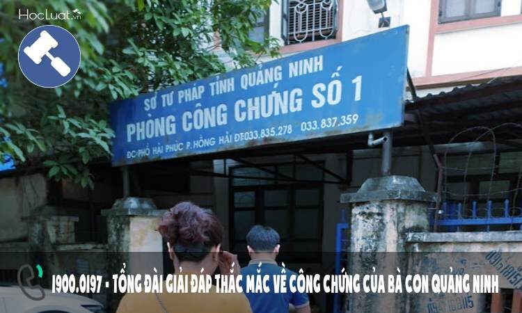 Văn phòng công chứng Quảng Ninh