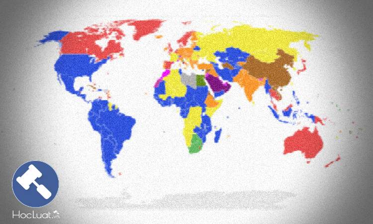 Bản đồ mô hình chính thể nhà nước trên thế giới năm 2011