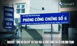 Danh sách các phòng công chứng, văn phòng công chứng tại Quận Bình Thạnh, TP. Hồ Chí Minh