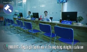 Danh sách các phòng công chứng, văn phòng công chứng tại thị xã Sơn Tây, TP.Hà Nội