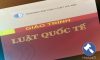 Giáo trình Luật Quốc tế - Đại học Luật Hà Nội