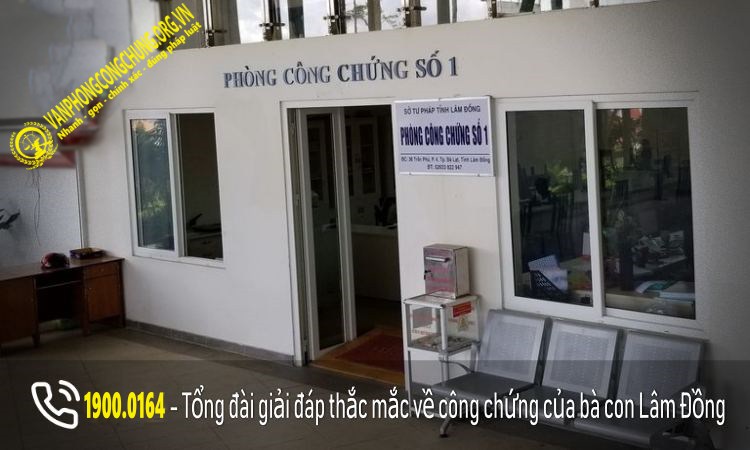 Danh sách các văn phòng công chứng tại Lâm Đồng