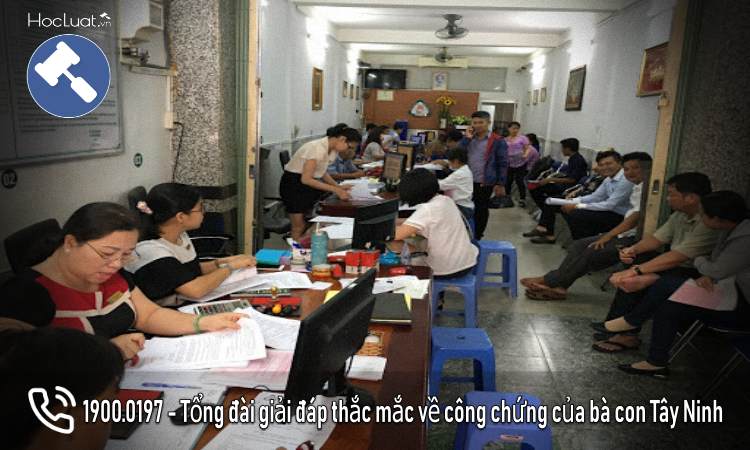 Danh sách các văn phòng công chứng tại Tây Ninh