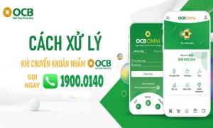 Chuyển tiền sai tên, số tài khoản, nhầm ngân hàng OCB