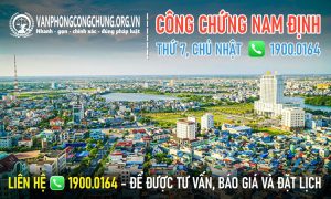 Danh sách các tổ chức hành nghề công chứng tại Nam Định