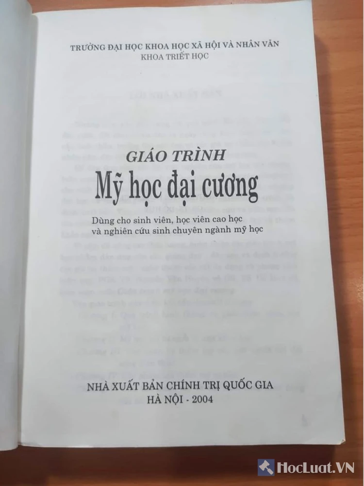 Giáo trình Mỹ học đại cương Nguyễn Văn Huyên PDF