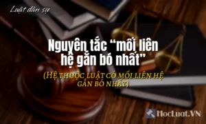 Hệ thuộc luật có mối liên hệ gắn bó nhất là gì?